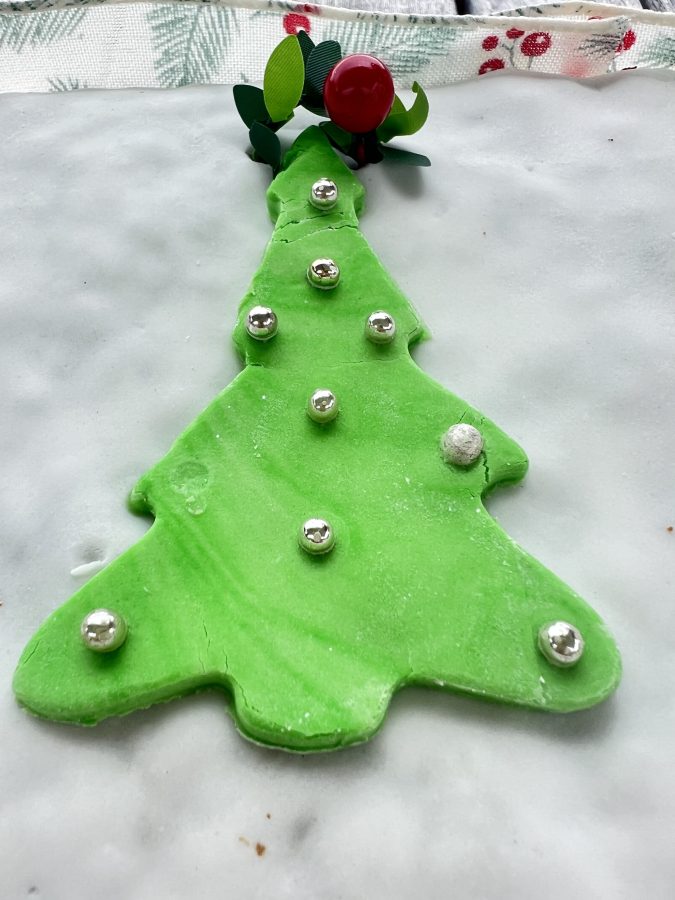 Christmas cake from our neighbour