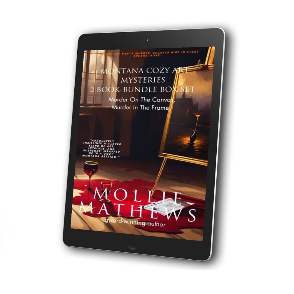 Montana Cozy Art Mysteries 2-Book-Bundle Box Set