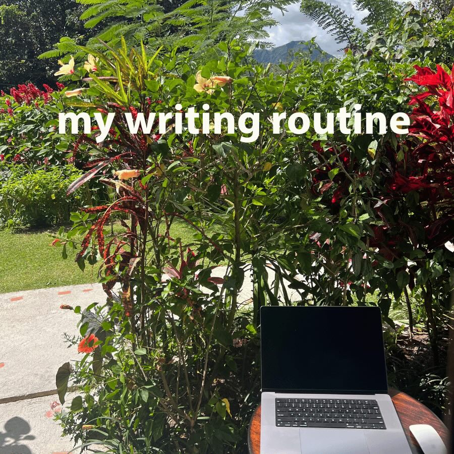My Writing Routine: Walking the Story Into Being