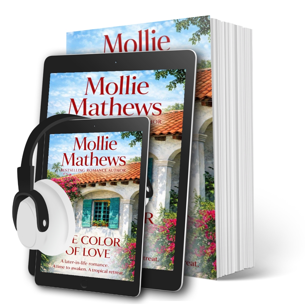 A slow-burning, later-in-life romance that has a tropical feel