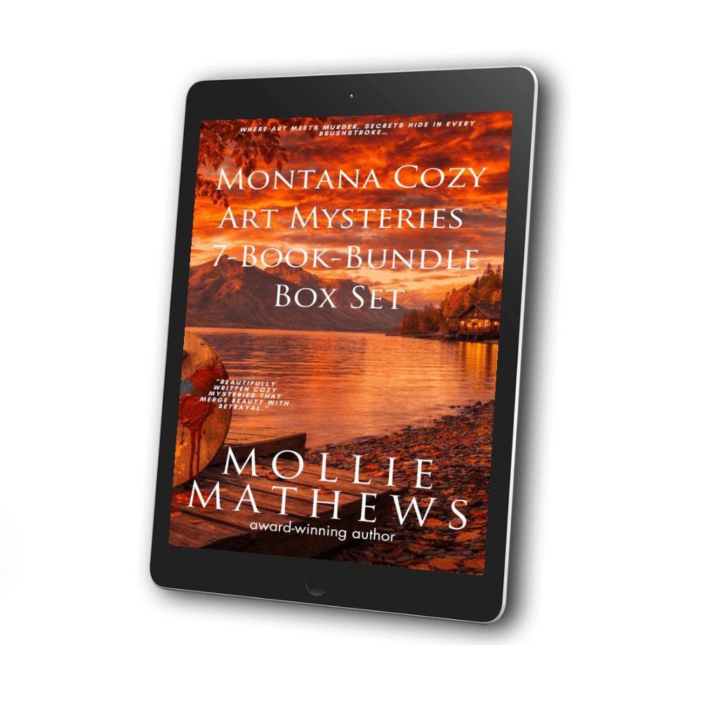 Montana Cozy Art Mysteries 7-Book-Bundle