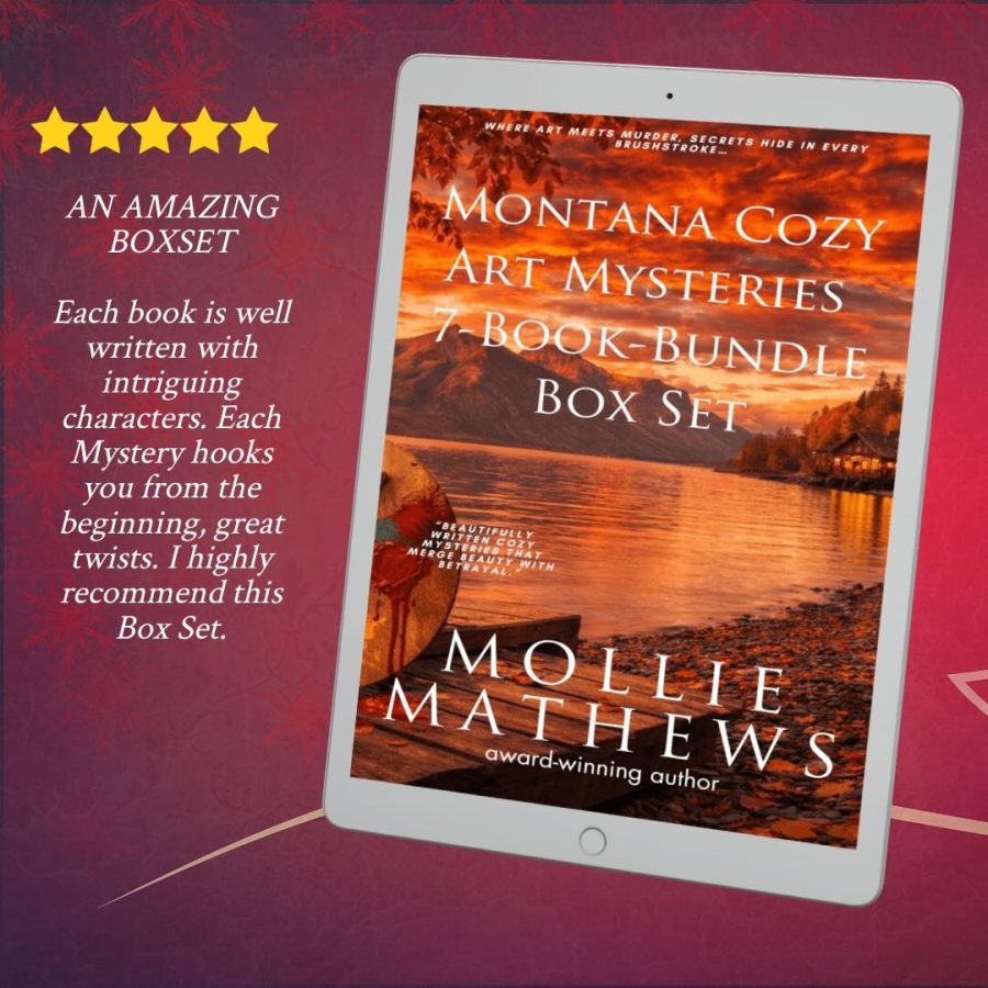 Montana Cozy Art Mysteries 7-Book-Bundle highly recommended